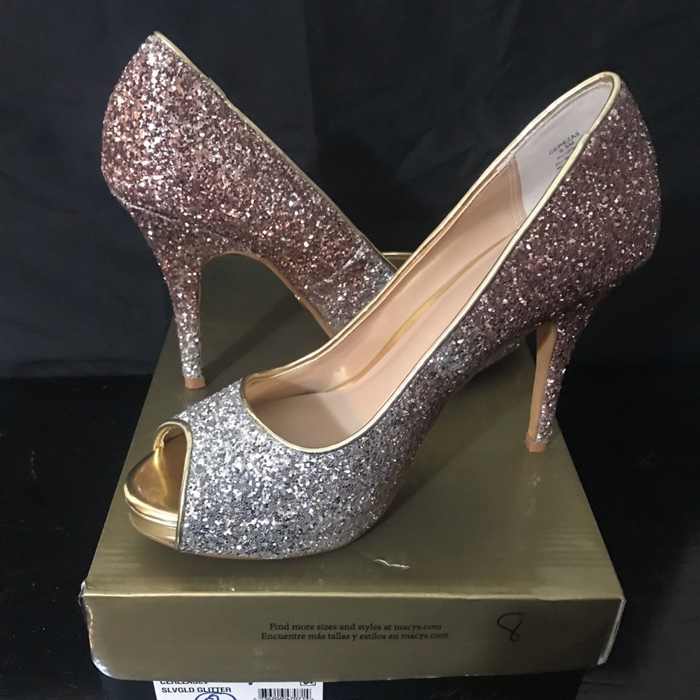 Glitter Pumps